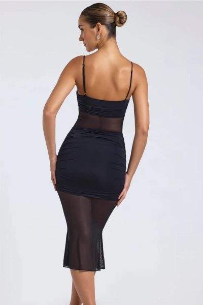⁦polly dress black⁩ – תמונה ⁦2⁩