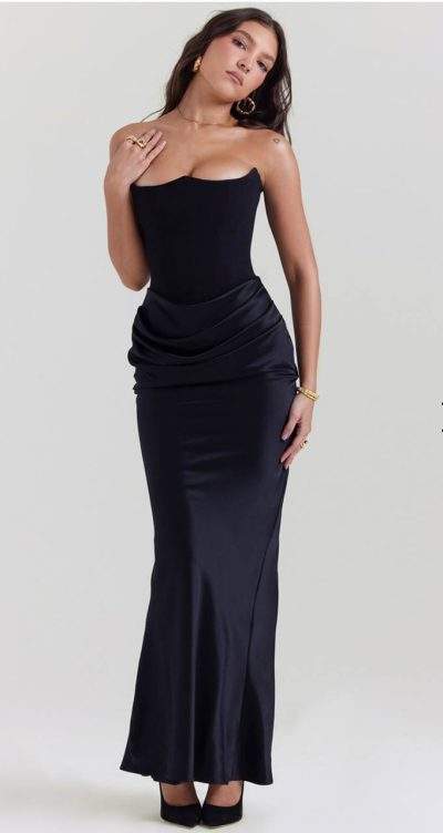 anna dress strapless