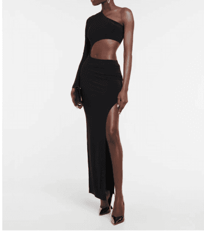 one shoulder dress norma