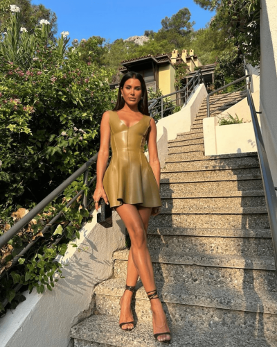 ⁦olive green leather norma⁩ – תמונה ⁦2⁩